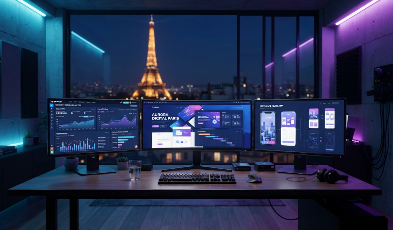 Agence Web Paris DualMedia: Website Creation, SEO, and Mobile App Services